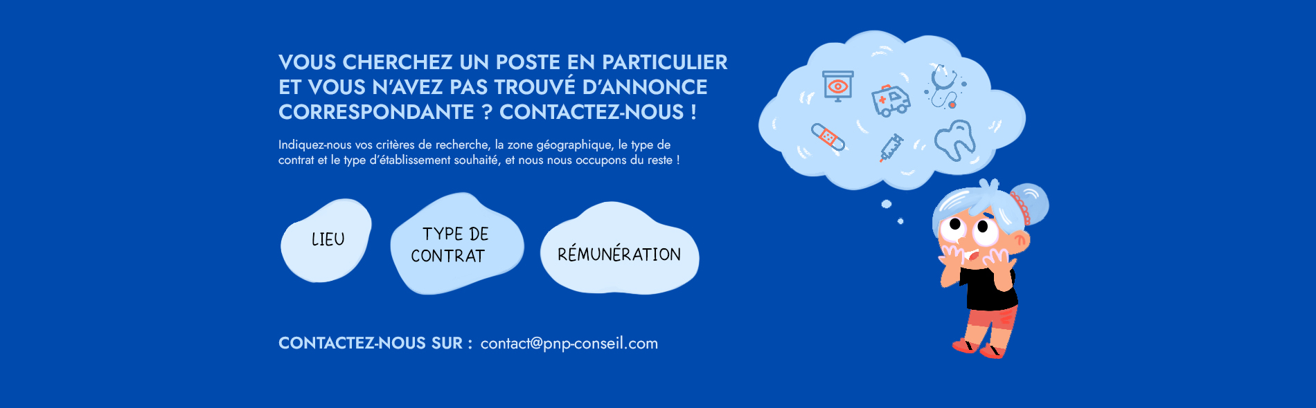 recherche pour candidat